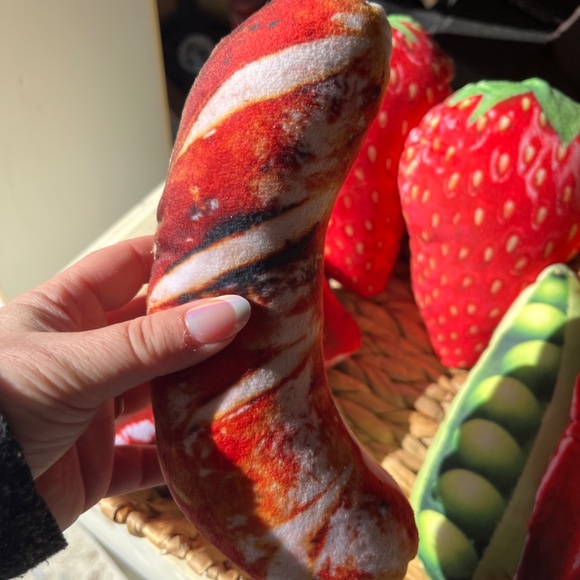 Food mini pillows stuffys decor toys basket fillers kids dogs cats - Picture 6 of 7